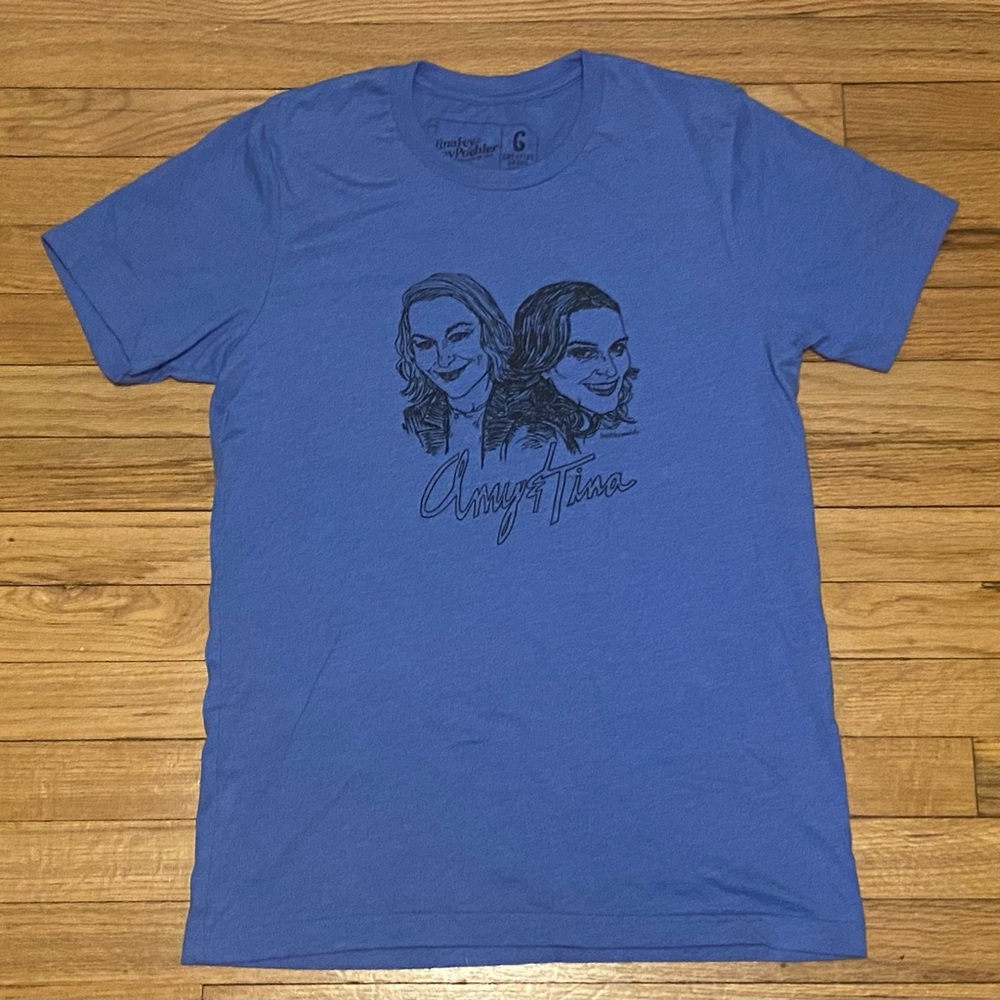 AMY POEHLER AND TINA FEY Restless Leg Tour shirt.